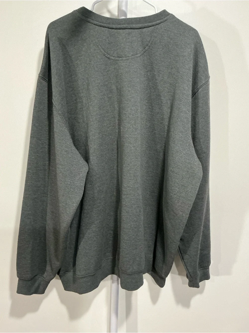 Carhartt Men's Dark Charcoal Crewneck Sweatshirt with Pocket
